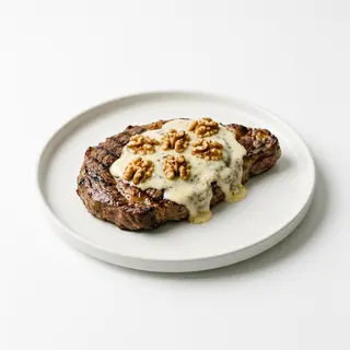 Entrecot gorgonzola y nueces