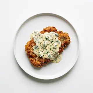 Escalope al roquefort
