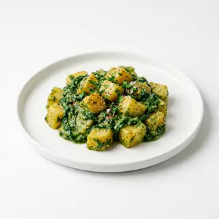 Espinaca con patatas