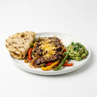 Fajitas Mixta con Queso