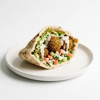 Falafel En Pan Pita