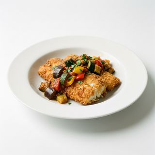 Fritada Bacalao Con Sanfaina