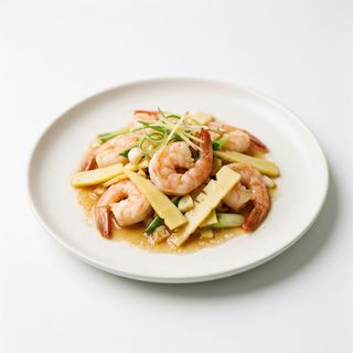 Gambas Con Bambú