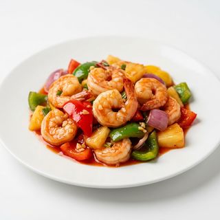 Gambas Agridulces