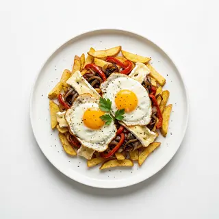 Huevos Rotos Con Brie