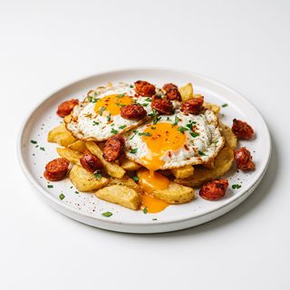 Huevos Rotos Con Chistorra Alejandro
