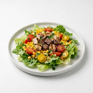 Infantil Ensalada Con Carne