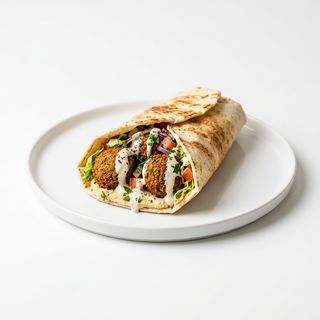 Kebab Con Falafel