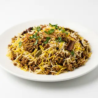 Keema biryani