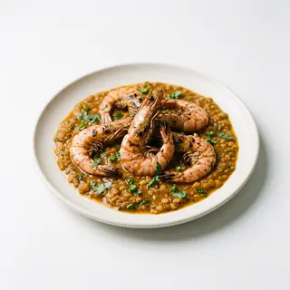 Langostinos Dansak