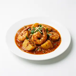 Langostinos Vindaloo