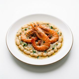 Legumbres Con Gambas