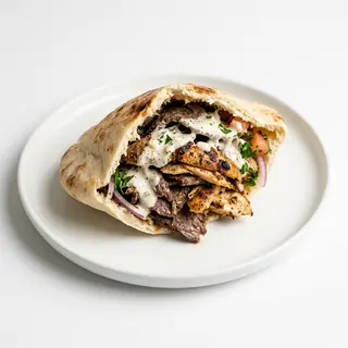 Pan De Pita Solo Carne