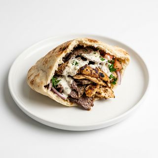 Pan De Pita Solo Carne