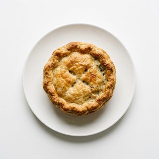 Pastel De Pollo Y Champiñones (Porción)