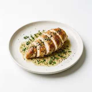 Pechuga De Pollo Al Vino Blanco