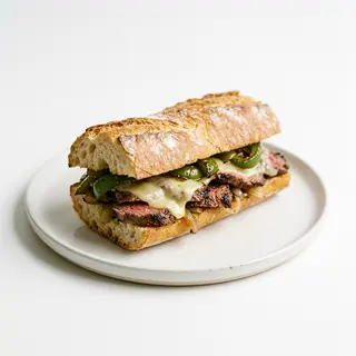 Pepito Con Pimiento Y Queso