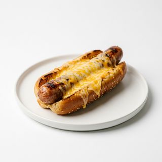 Perrito Con Queso Gigante