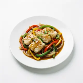 Pescado Al Tai Pan De La Casa