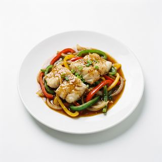Pescado Al Tai Pan De La Casa