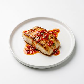 Pescado Con Salsa De Chili Y Vinagre