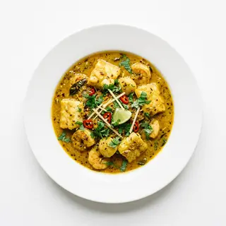 Pescado al curry