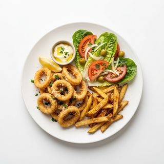 Plato Combinado De Calamares Romana