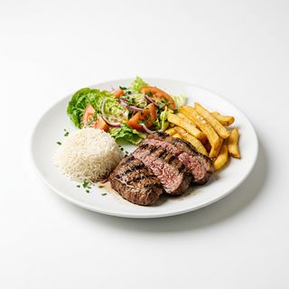 Plato Combinado De Carne