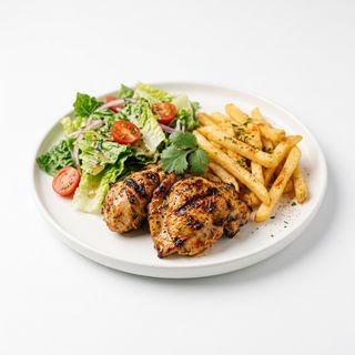 Plato Combinado De Pollo