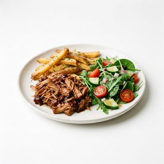 Plato Combinado De Pulled Veggie