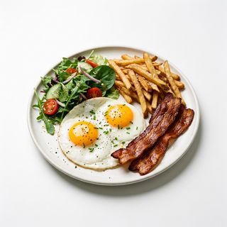 Plato De Huevo Con Bacon