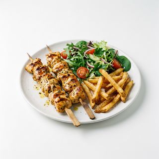 Plato De Pinchos De Pollo
