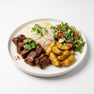 Plato Royal Tikka De Ternera Con Ensalada