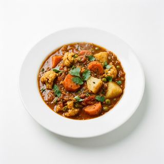 Plato Vegetable Curry