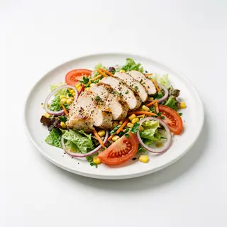 Plato De Pollo Con Verdura