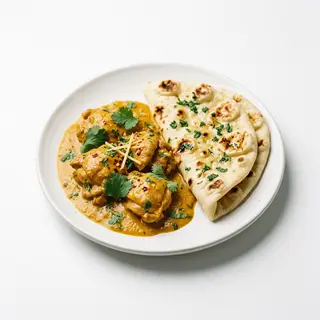 Chicken Mango Con Naan