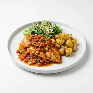 Pollo con Salsa Singara
