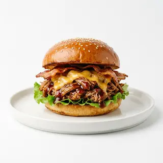 Hamburguesa De Pulled