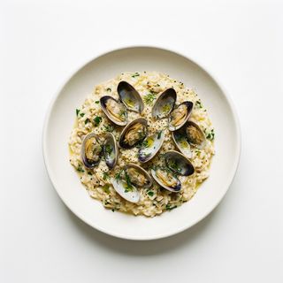Risotto de almejas