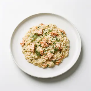 Risotto salmón