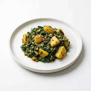 Saag Alu