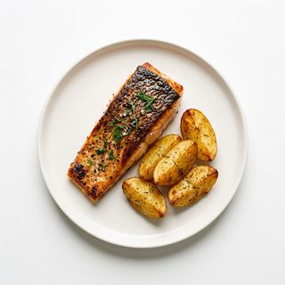 Salmón a La Plancha