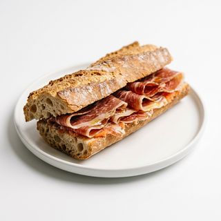 Sándwich Jamón Ibérico XXL
