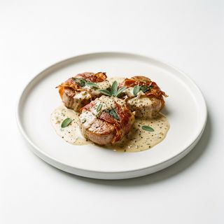 Solomillo De Cerdo Saltimboca
