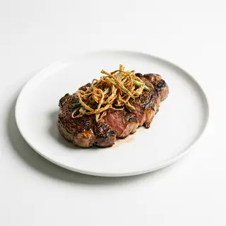 Solomillo con Cebolleta Frita
