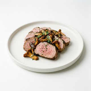 Filetto Di Maiale Ibérico Ai Funghi