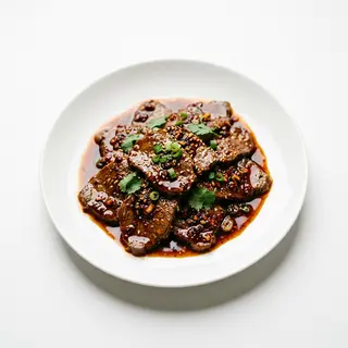 Ternera Con Salsa De Chiles