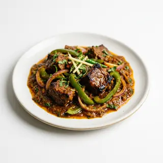 Ternera tikka jalfrezi