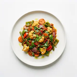 Verduras Jalfrezi