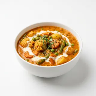 Verduras Makhani
